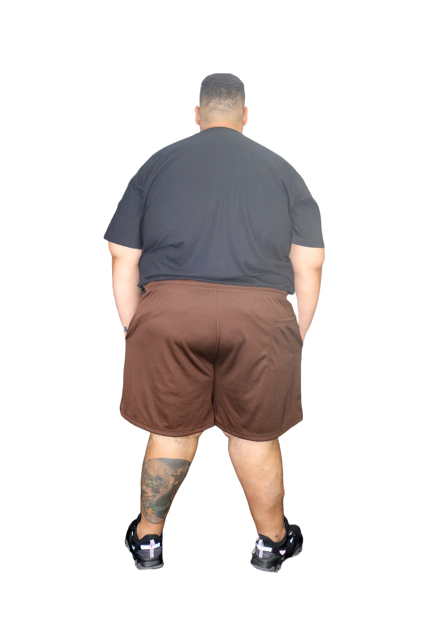 Shorts Esportivo Helanca Plus Size Tormenta