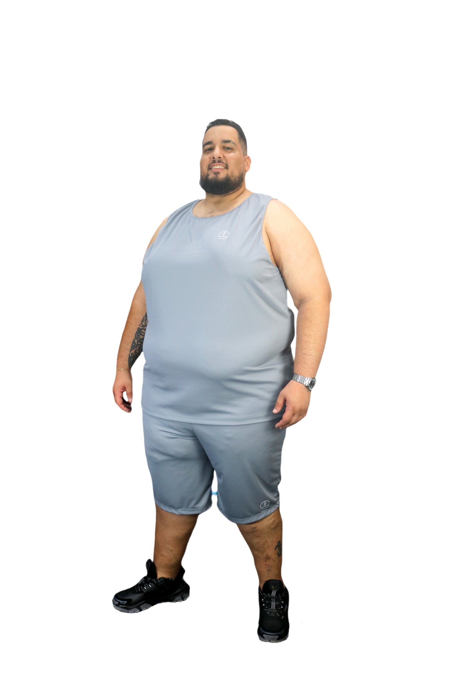 Regata Esportiva Dry-Fit Mesh Plus Size Tormenta