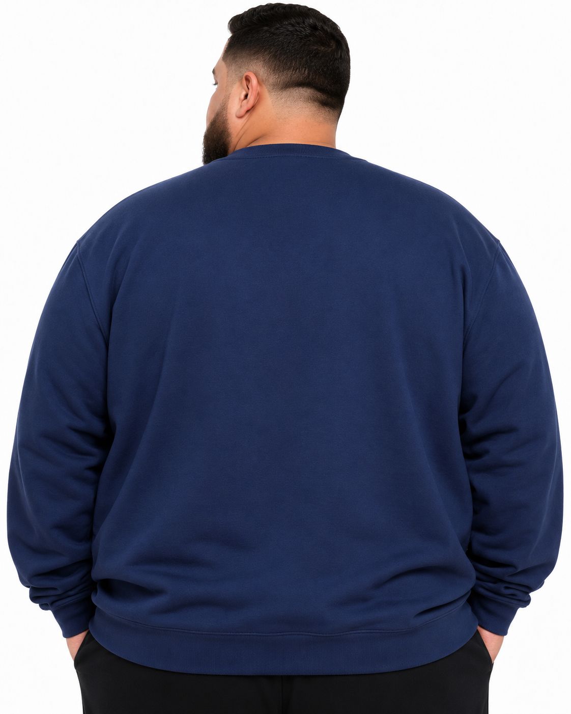 Blusa Moletom Careca Plus Size Tormenta