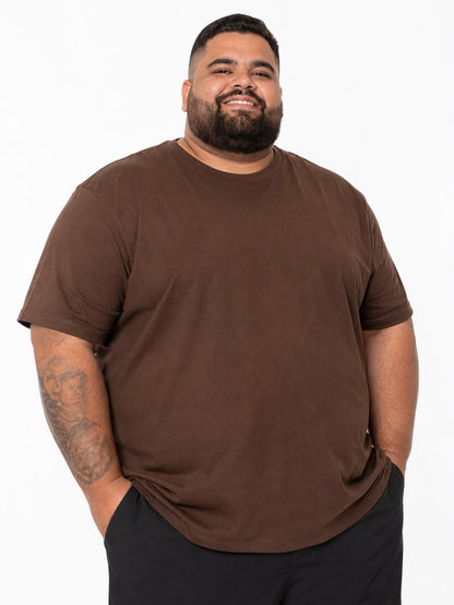 Camiseta Básica Plus Size Tormenta