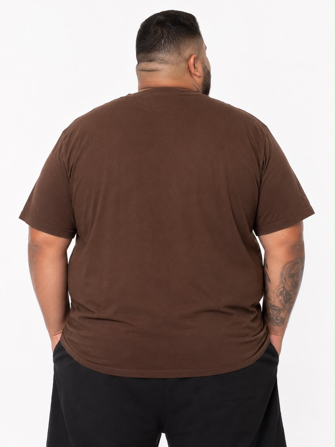Camiseta Básica Plus Size Tormenta