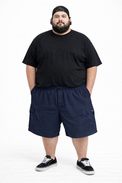 Bermuda Sarja Cargo Plus Size Tormenta