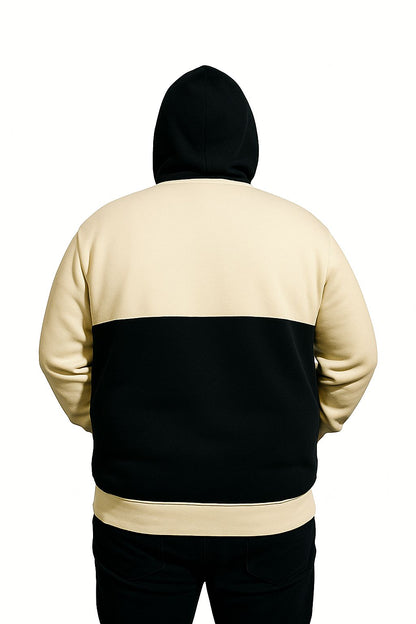 Blusa Moletom Canguru Plus Size Tormenta Com Zíper