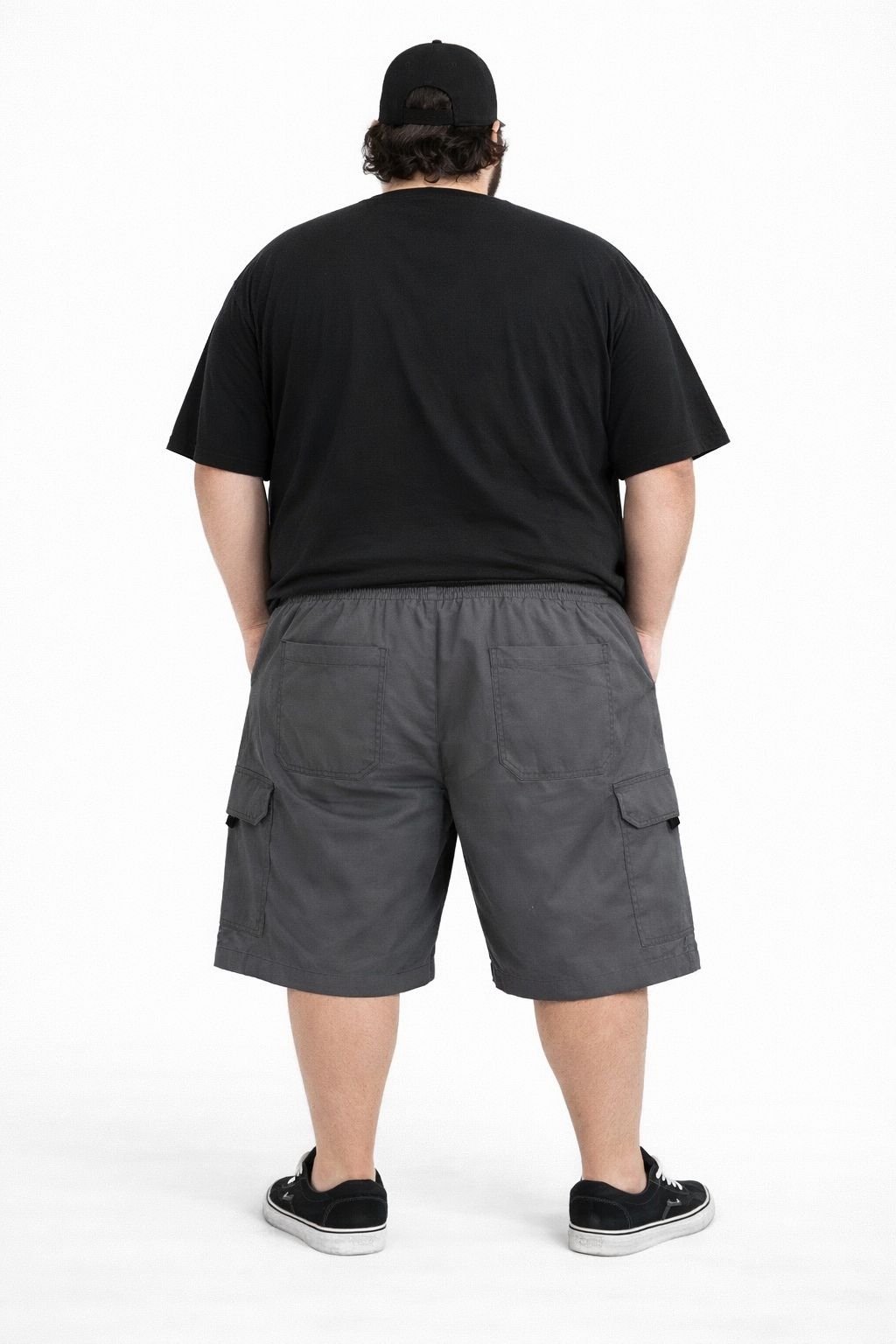 Bermuda Sarja Cargo Plus Size Tormenta