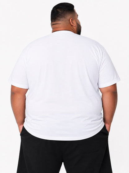 Camiseta Básica Plus Size Tormenta