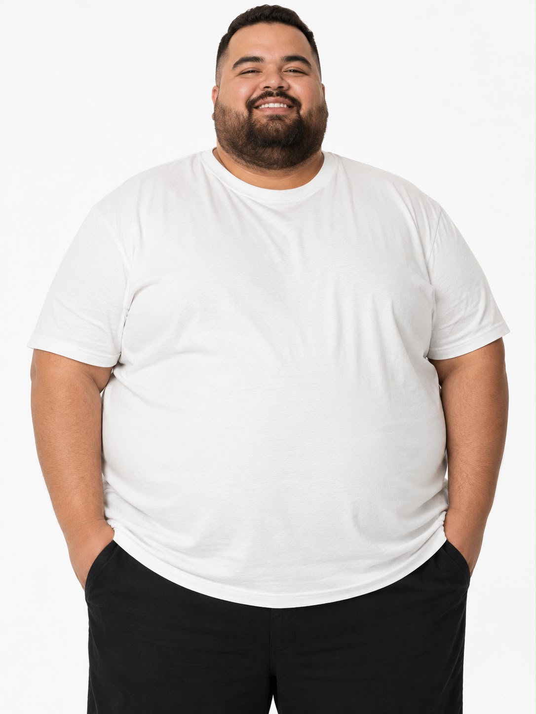 Camiseta Básica Plus Size Tormenta