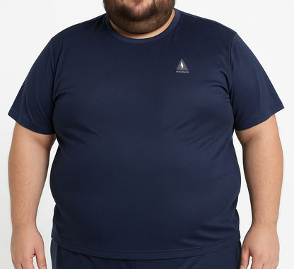 Camiseta Dry-Fit Mesh Plus Size Tormenta