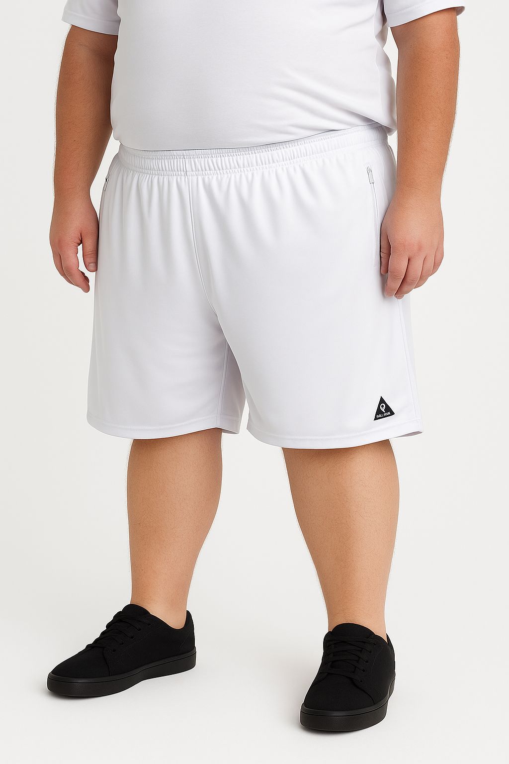 Bermuda Esportiva Helanca Zíper Tormenta