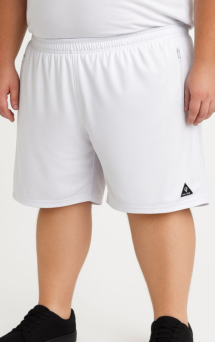 Bermuda Esportiva Helanca Zíper Tormenta