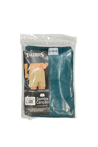 Cueca Samba Canção Lisa Adulto Algodão Taurus