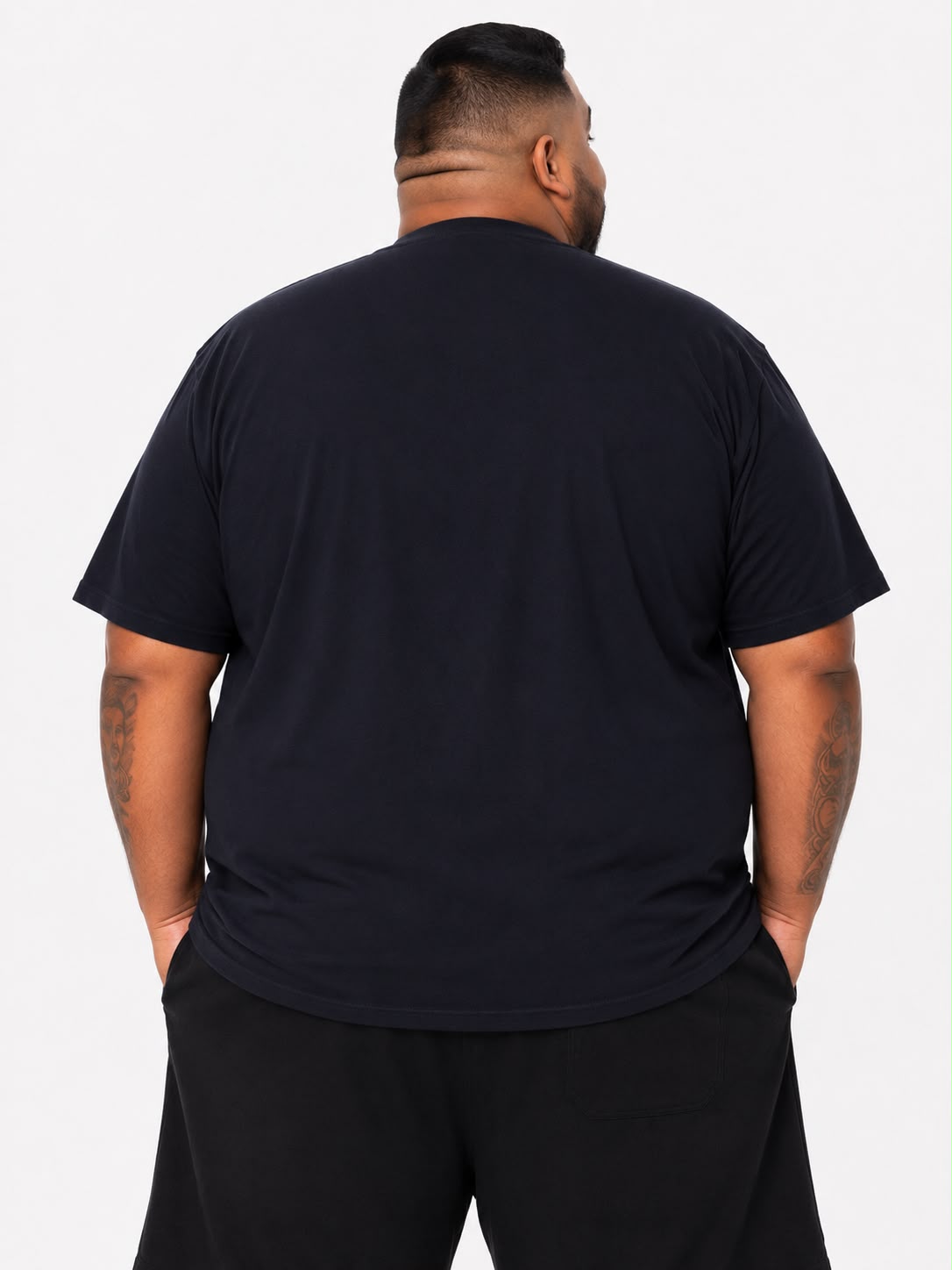 Camiseta Básica Plus Size Tormenta