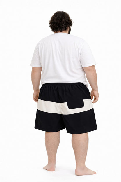 Shorts Tactel Elastano Plus Size Tormenta