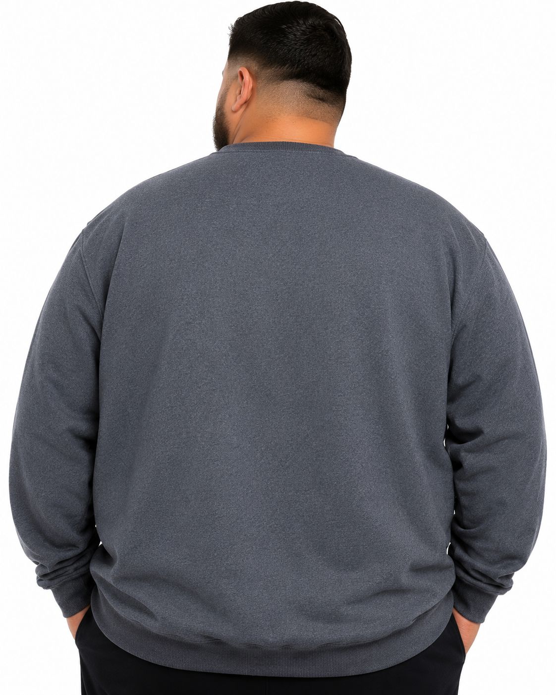 Blusa Moletom Careca Plus Size Tormenta