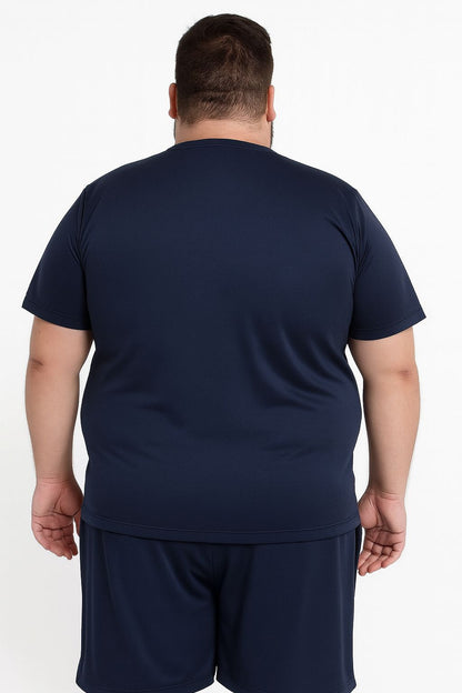Camiseta Dry-Fit Mesh Plus Size Tormenta