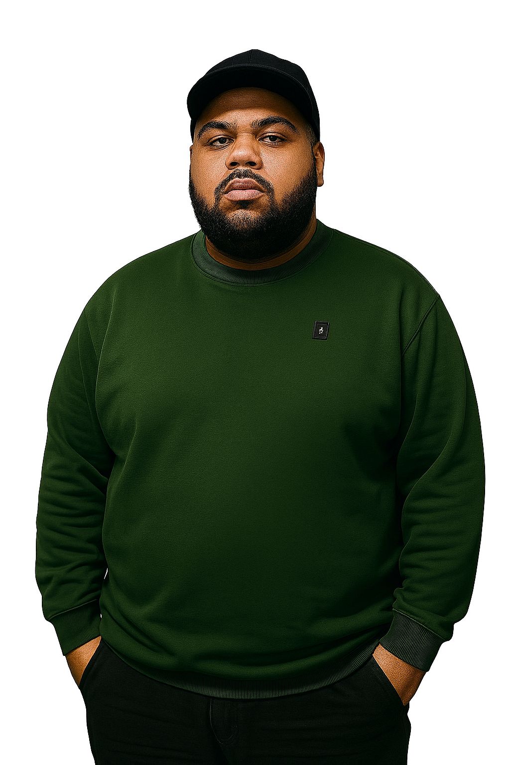 Blusa Moletom Careca Plus Size Tormenta