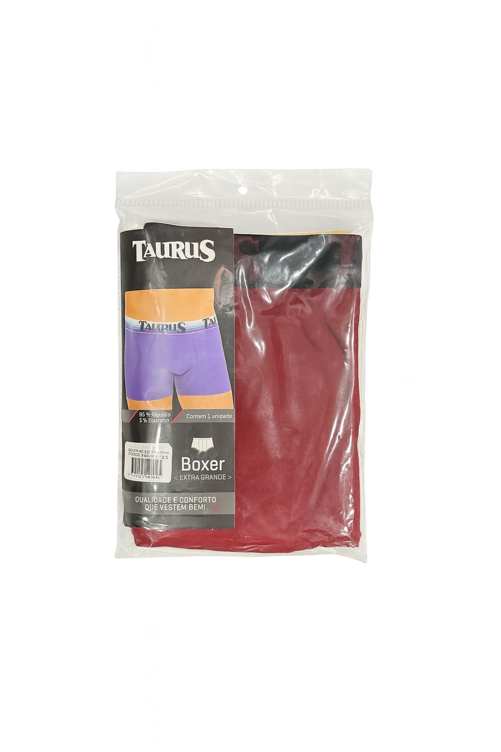 Cueca Boxer Adulto Algodão Taurus