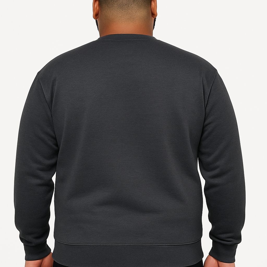 Blusa Moletom Careca Plus Size Tormenta