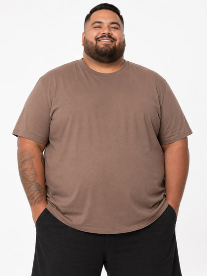 Camiseta Básica Plus Size Tormenta