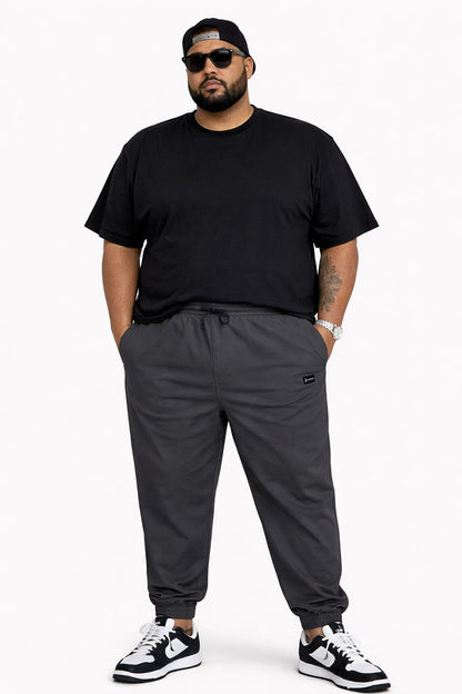 Calça Sarja Elastano Jogger Plus Size Tormenta