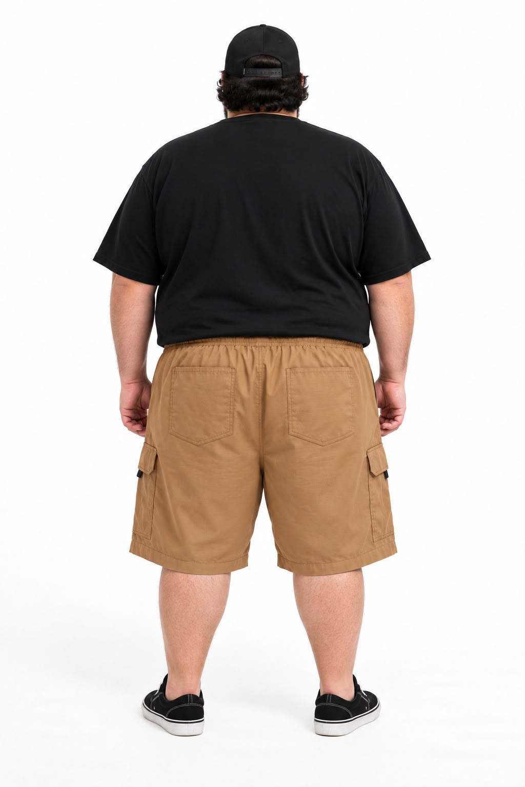 Bermuda Sarja Cargo Plus Size Tormenta