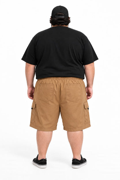 Bermuda Sarja Cargo Plus Size Tormenta