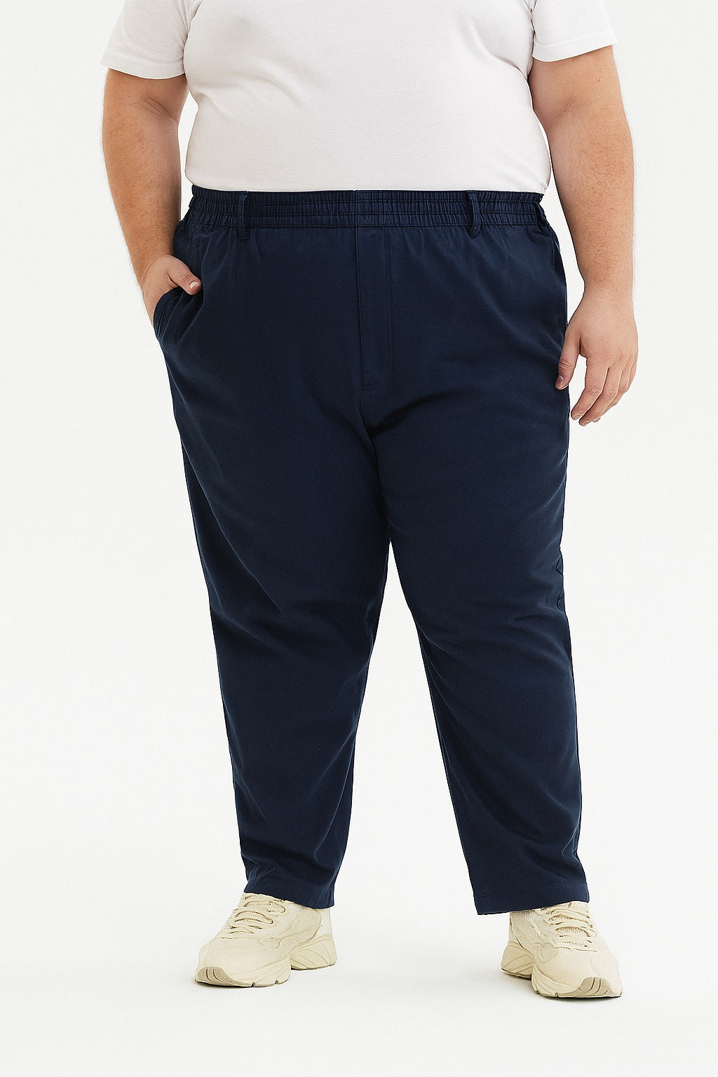Calça Sarja Elastano Plus Size Tormenta