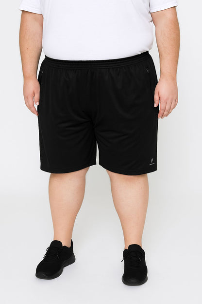 Bermuda Esportiva Helanca Zíper Tormenta