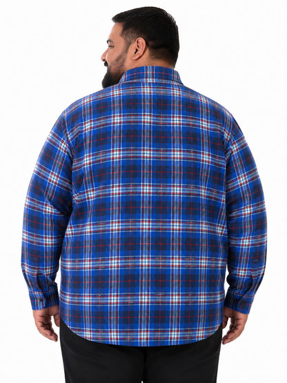 Camisa Xadrez Flanela Plus Size Tormenta