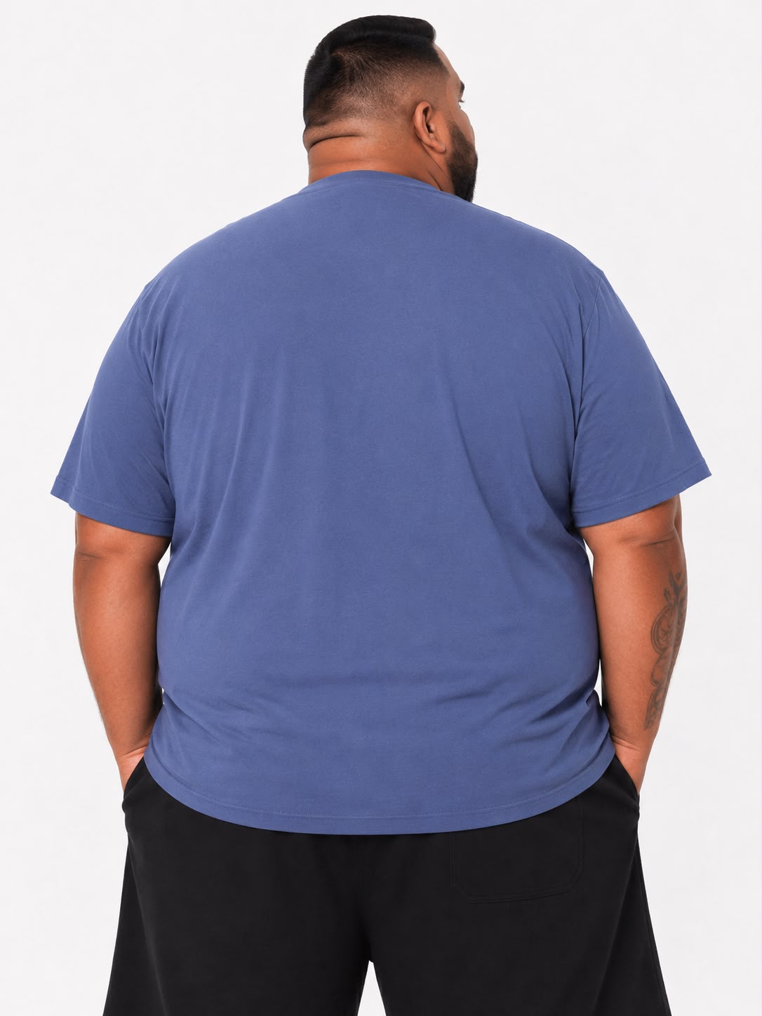 Camiseta Básica Plus Size Tormenta