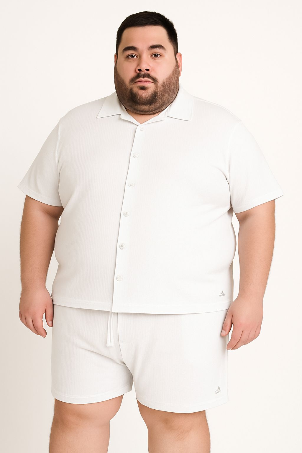 Camisa Waffle Plus Size Tormenta