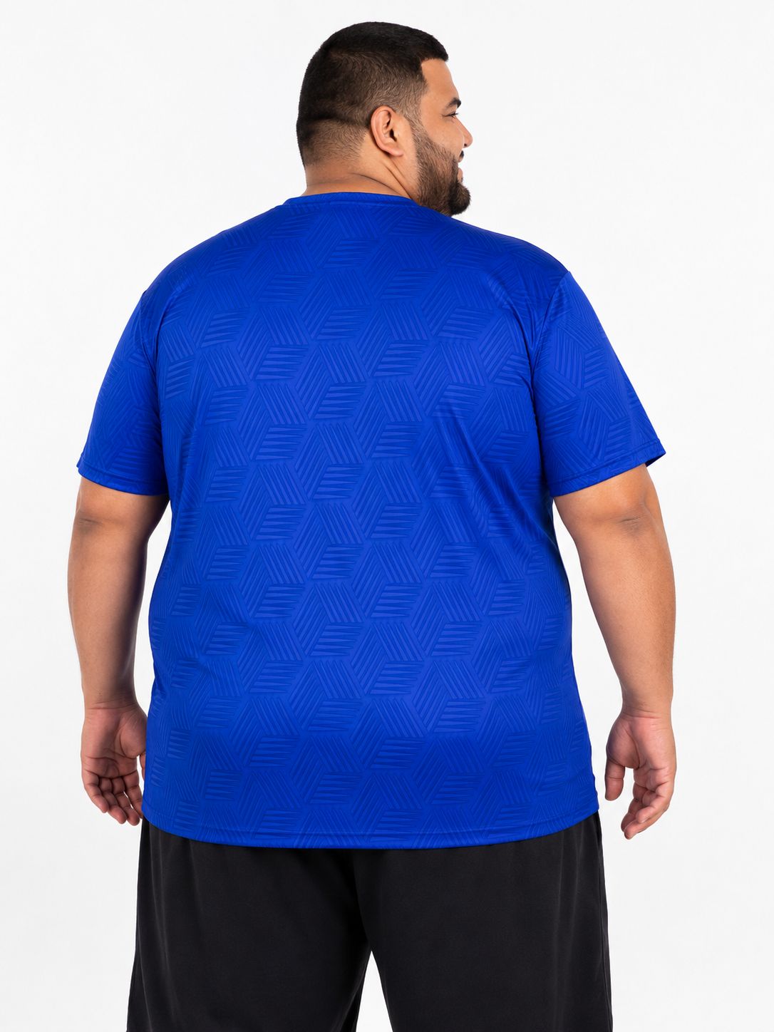 Camisa Brasil Tormenta Gola Lisa Plus Size