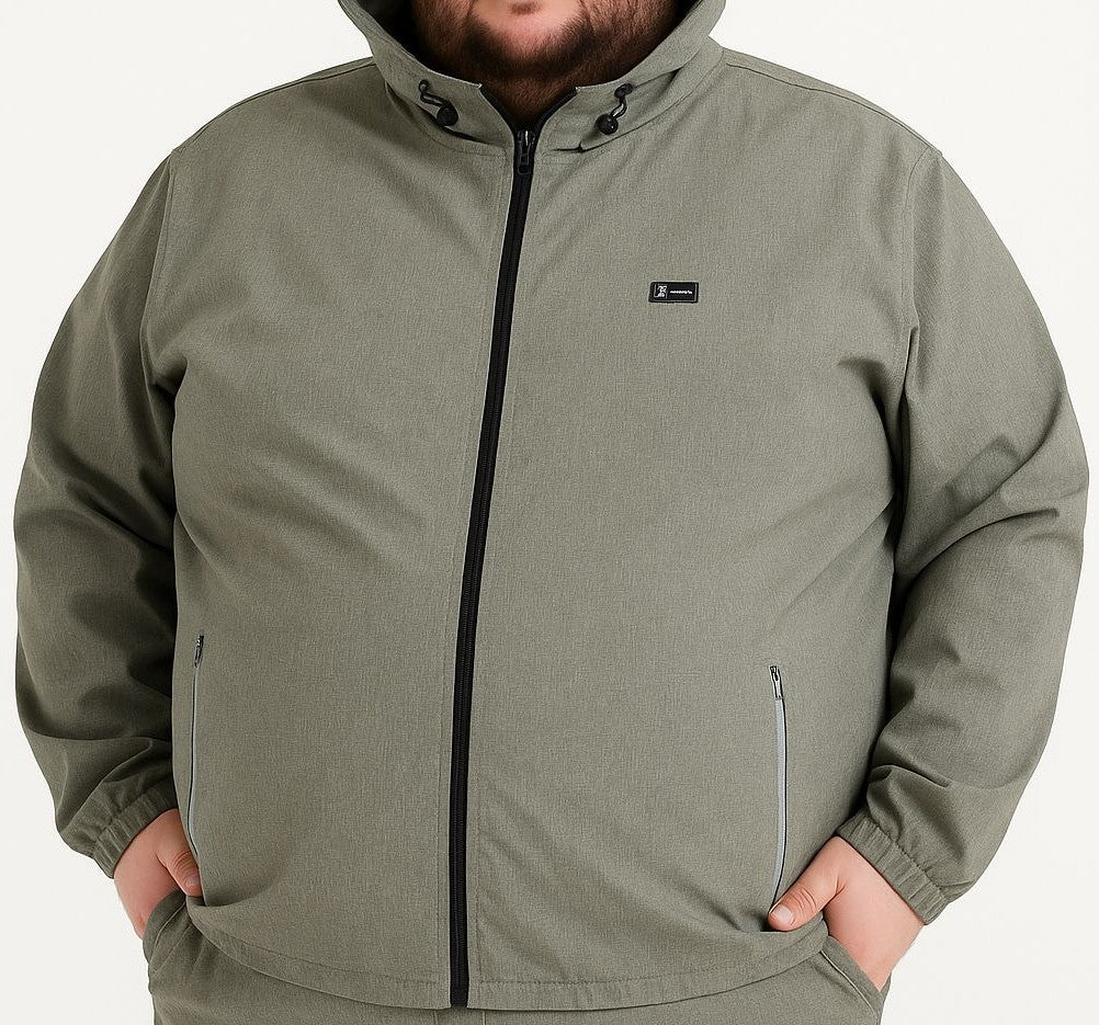 Jaqueta Microfibra Plus Size Tormenta