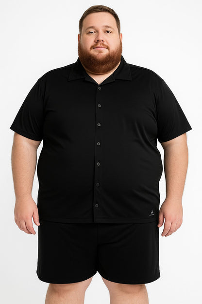 Camisa Poliéster Plus Size Tormenta