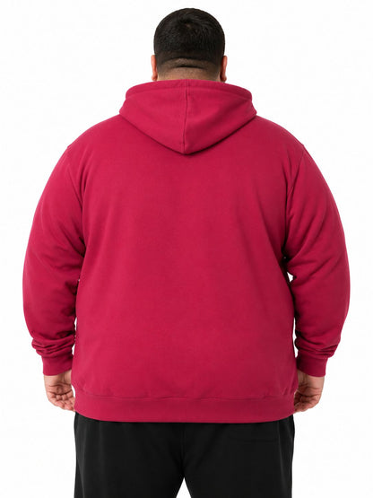 Blusa Moletom Zíper Plus Size Tormenta