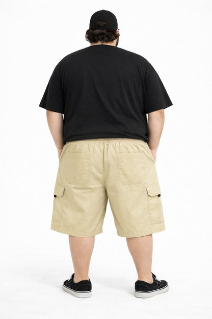 Bermuda Sarja Cargo Plus Size Tormenta