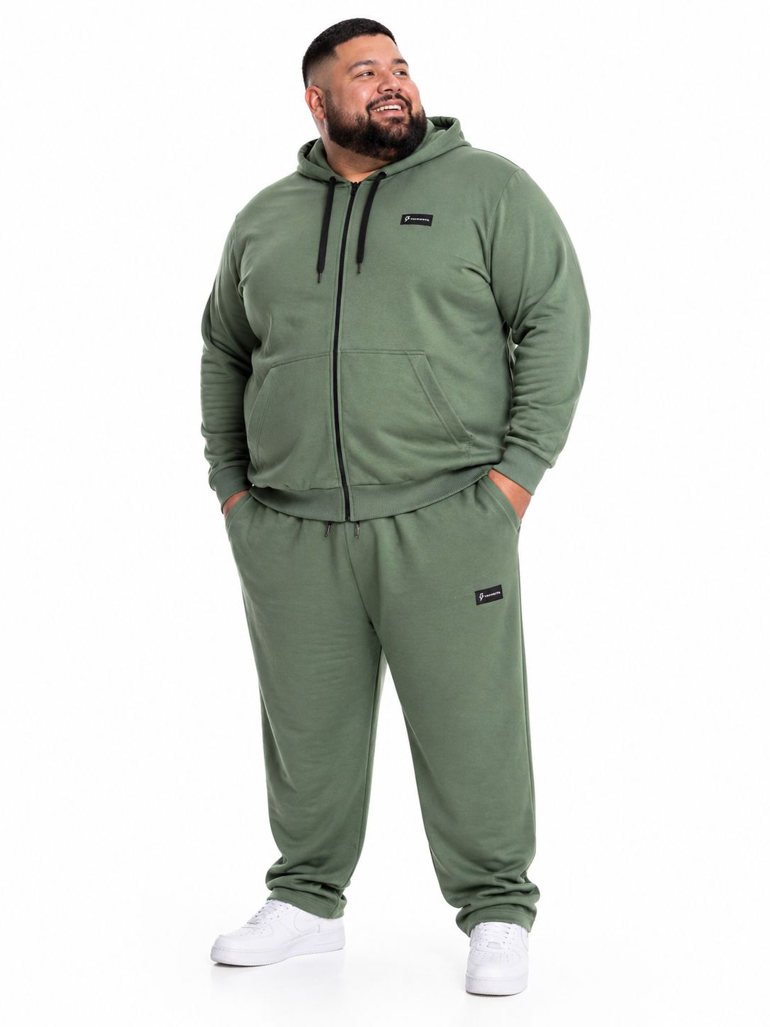 Calça Moletinho Plus Size Tormenta