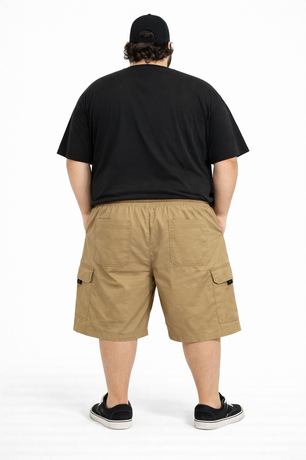 Bermuda Sarja Cargo Plus Size Tormenta