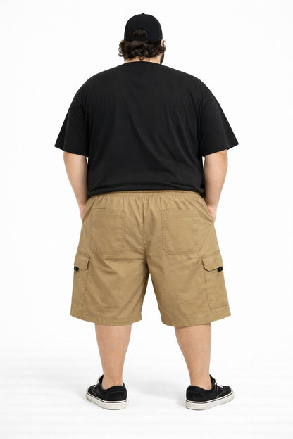 Bermuda Sarja Cargo Plus Size Tormenta