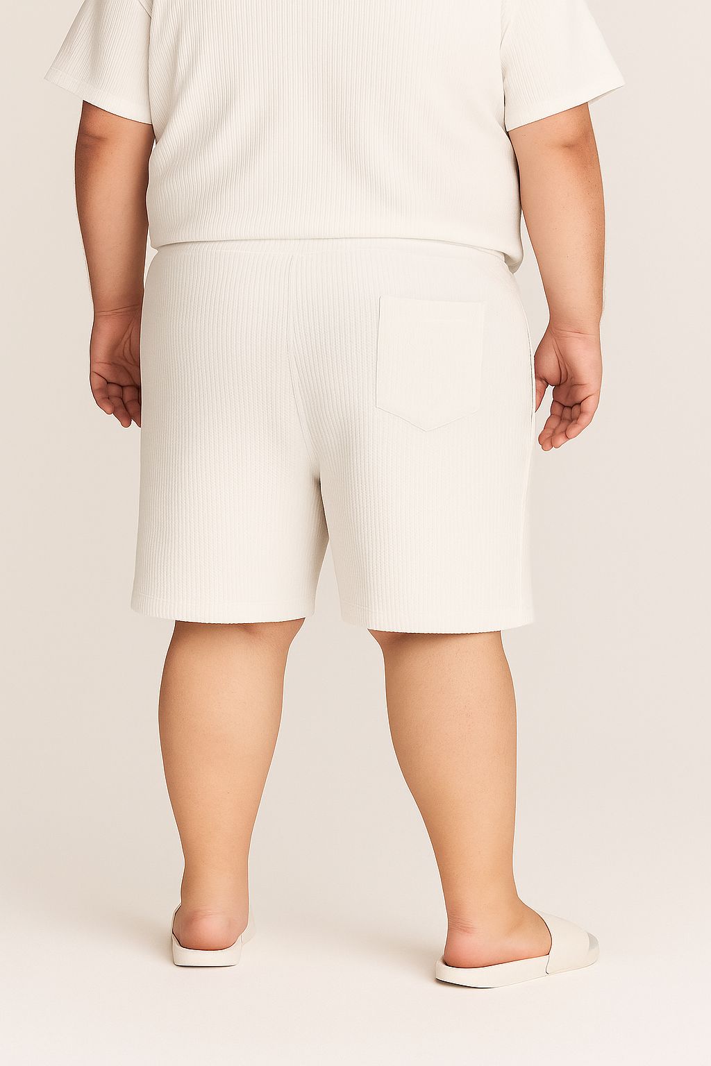 Shorts Waffle Plus Size Tormenta