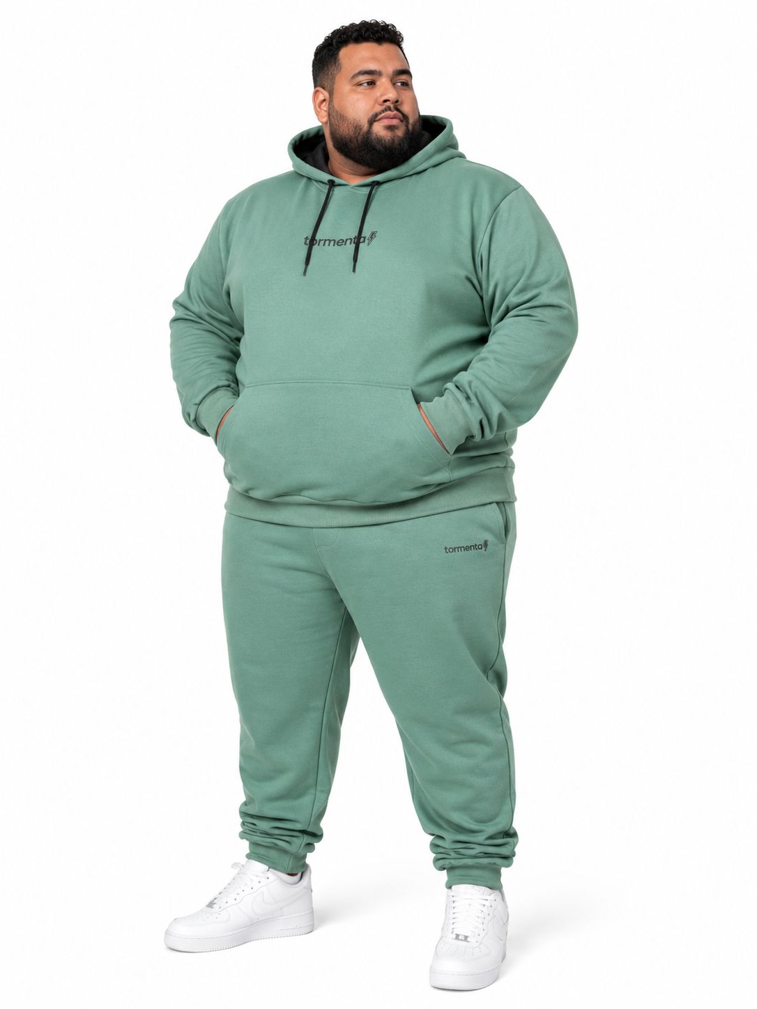 Calça Moletom Jogger Plus Size Tormenta