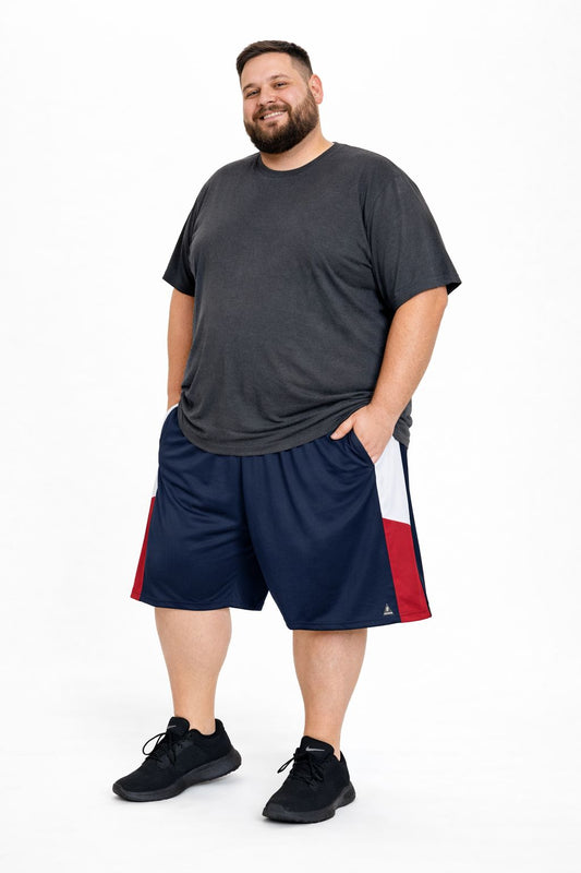 Bermuda Basquete Helanca Zíper Tormenta