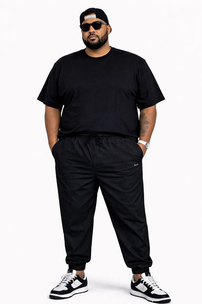 Calça Sarja Elastano Jogger Plus Size Tormenta