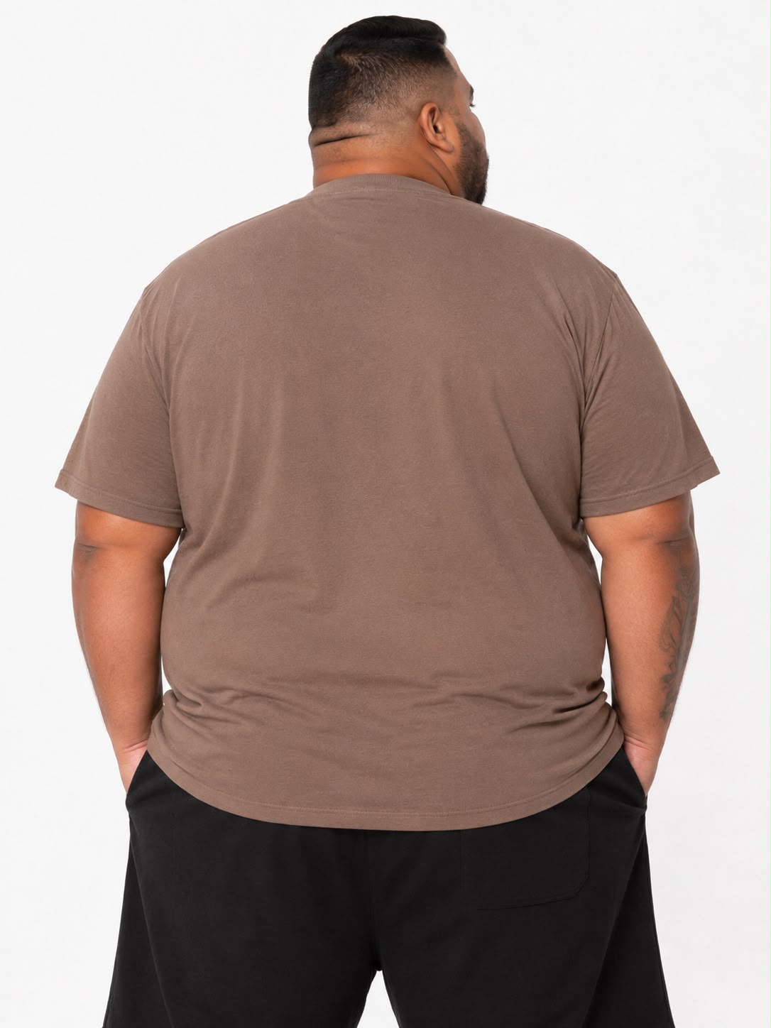 Camiseta Básica Plus Size Tormenta