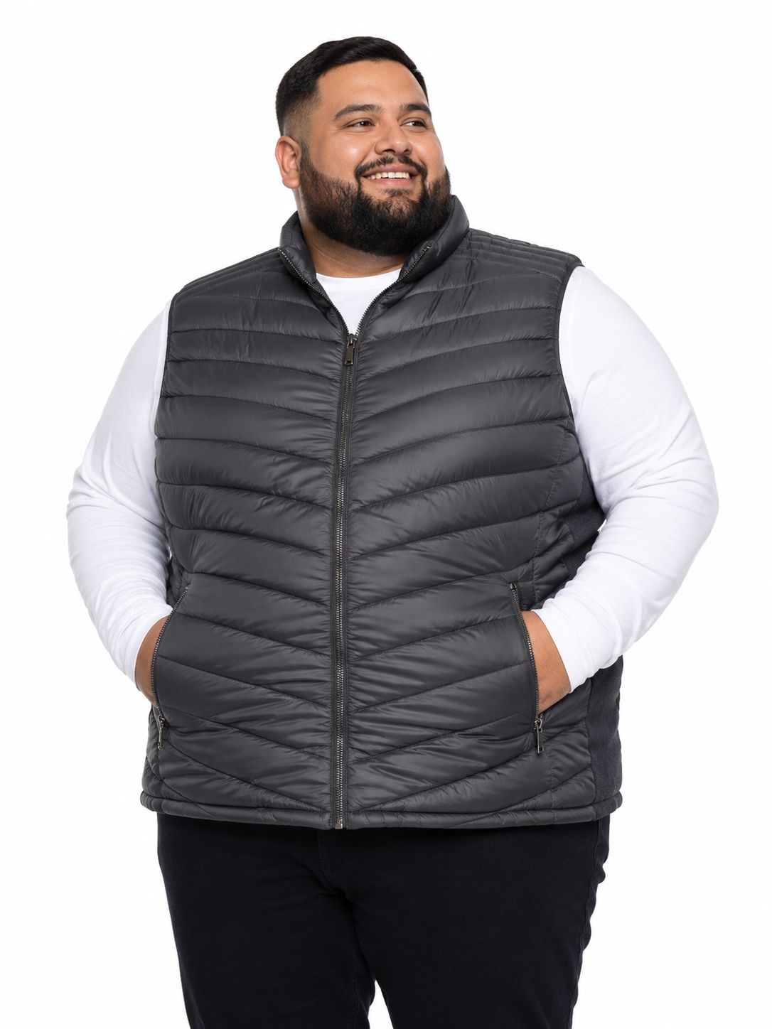 Colete Puffer Plus Size Tormenta