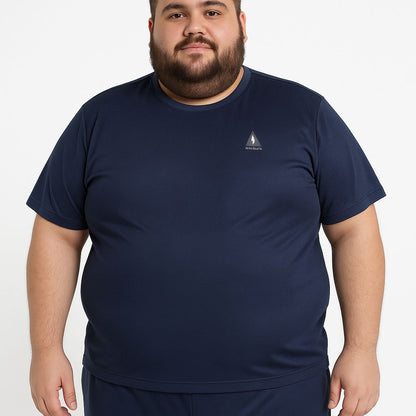 Camiseta Dry-Fit Mesh Plus Size Tormenta