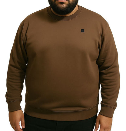 Blusa Moletom Careca Plus Size Tormenta