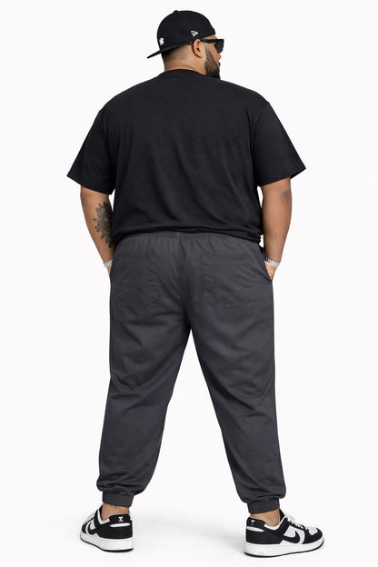 Calça Sarja Elastano Jogger Plus Size Tormenta