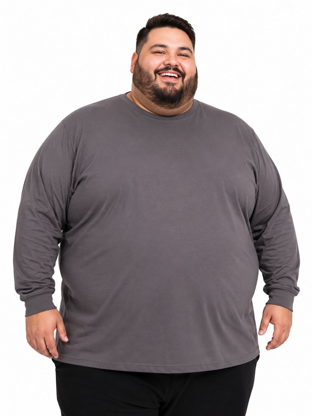 Camiseta Manga Longa Plus Size Free Session