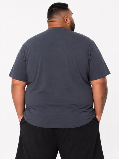Camiseta Básica Plus Size Tormenta