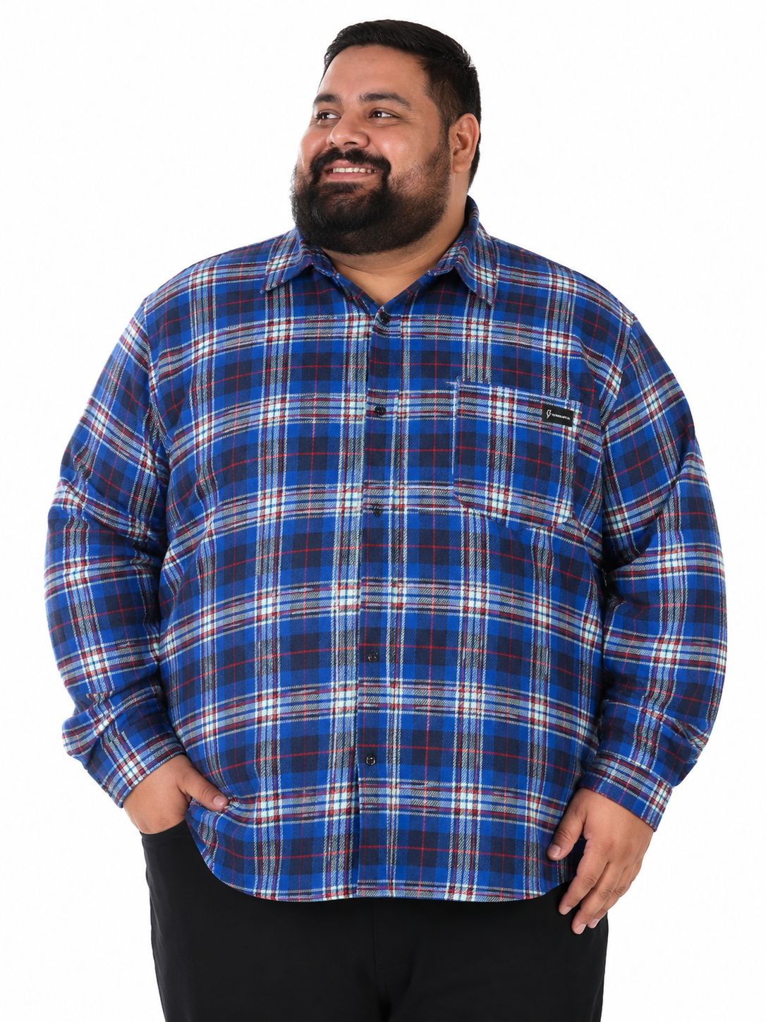 Camisa Xadrez Flanela Plus Size Tormenta
